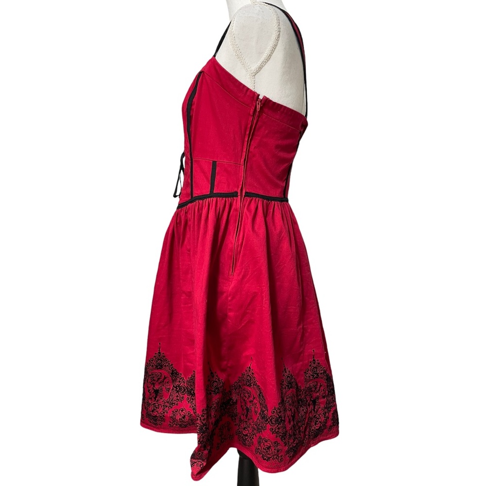 Gothic hot topic dress skull Victorian skulls vampire - Picture 4 of 5
